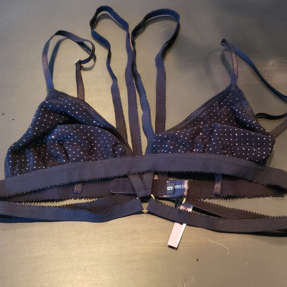 NWT EASTNWEST LABEL Strappy bra